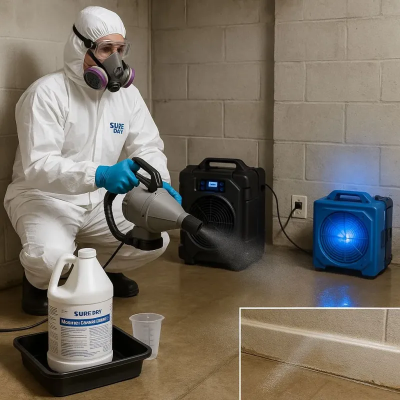 Sanitization and Odor Removal process in Roebling, NJ