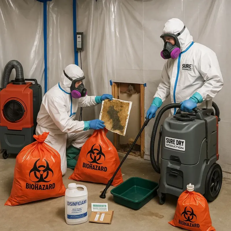 Contaminated Water Handling Protocols process in Roebling, NJ